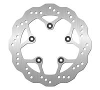 NG BrakeDisc – Disco freno posteriore NG 1025391 Argento per Kymco Agility 4T R16 125