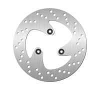 NG BrakeDisc Disco freno DIS1974 rotondo fisso Argento per moto