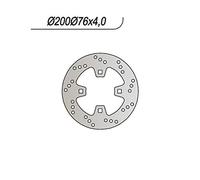Nordic Gaming Disco freno NG 1112 Ø200mm Spessore 4mm