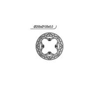 NG DISCO FRENO POSTERIORE TRIUMPH BONNEVILLE 2008-2015