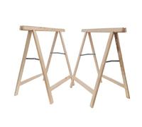 NG NICCOLAI CAVALLETTO SINGOLO O IN COPPIA IN LEGNO DI PINO GREZZO 75X75X10 CM PER FAI DA TE USO HOBBISTICO E PROFESSIONALE (2)