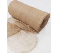 NG NICCOLAI - ROTOLO DI JUTA 100% NATURALE A TRAMA LARGA - MADE IN ITALY - ideale per: DECORAZIONE - RUNNER - BOMBONIERE E ALLESTIMENTI PER MATRIMONI - ARREDAMENTI - colore: NATURAL (70 cm. X 100 mt.)