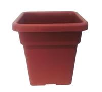 NG NICCOLAI VASI QUADRI E SOTTOVASI PLASTICA VARI COLORI E DIMENSIONI (TERRACOTTA, VASO QUADRO 38X38X38 cm)