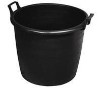 NG NICCOLAI VASO TINOZZA MASTELLO CON MANICI E FORI PER ORTO G IARDINAGGIO E VIVAISMO VARIE MISURE 100% PVC RICCLATO (LT 50 (Ø 50/45 cm - H. 41 cm))