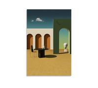 NgAnoh Giorgio De Chirico Surrealismo Painter Works, poster stampato da appendere alla parete, decorazione per camera da letto, regalo, 40 x 60 cm