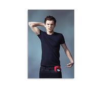 NgAnoh Poster artistico su tela con attori famosi Tom Holland, decorazione artistica da parete per casa, decorazione moderna, regalo, 40 x 60 cm