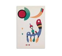 NgAnoh Poster stampato su tela con 11 tavoli e 7 poesie del 1945 di Wassily Kandinsky, stampa artistica su tela, decorazione artistica per la casa e la camera da letto, decorazione moderna, idea