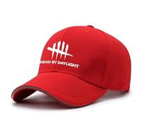 NGAXCBP Cappellino da Baseball Uomo Donna Dead Day.lig-ht, Cappellino Uomo Basket Regolabile Vintage, Cappelli da Unisex Adulto Stile Casual, Facilmente(Red)