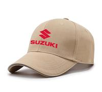 NGAXCBP Cappello Uomo SU. ZU. KI, Cappellino Uomo Basket Regolabile Vintage, Cappellini da Camionista Vintage Cotone Leggero, Facilmente(Khaki)