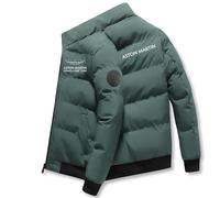 NGAXCBP Giacca con Cappuccio A.s.t.o.n M.a.r_tin, Trapuntato Caldo Puffer, Caldo Invernale Giubbotto, piogge(Green,XL)