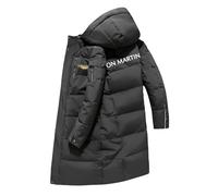 NGAXCBP Piumino Uomo Leggero A.s.t.o.n M.a.r.ti.n, Quilted Transitional Puffer Light Packable Jacket, Adatto alle piogge autunno inverno, all'aperto all'interno, piogge(Grey,XL)