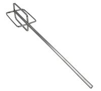 Ngbbby Accessorio per Trapano e Miscelatore Asta per agitazione in Acciaio Inossidabile Accessori per Mixer Manuale Frusta per Pasta di Carne Rinforzata estesa per la casa e l'edilizia