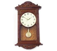 Ngbbby Miniature per Case delle Bambole, Accessori e mobili per Case delle Bambole Orologio da Parete Vintage in Legno Accessori in Scala 1/12 Cose Miniatura Fai-da-Te per Soggiorno Sala Studio