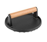 Ngbbby Smash Pressa per Hamburger Rotonda in Ferro per Bistecca Pressa per Carne Pancetta per Hamburger Schiaccia per Strumento di Cottura, Carne