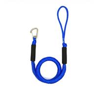 NGBFF Corda di ormeggio, 1/2PCS Dock Linee Elastiche Marine Corda Bungee Cavi Shock Cravatte for Moto d'Acqua Jet Ski Pontone Canoa Barca a Motore Accessori(1pcs Blue)
