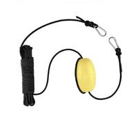 NGBFF Corda di ormeggio, Ancore alla deriva in Corda da 30 Piedi. Guinzaglio da Traino. Corda Galleggiante da deriva. Boa for Barche. Guinzaglio Galleggiante.(Black Rope)