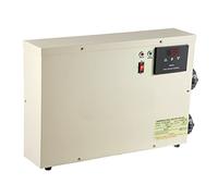 NGBFF Generatore di Vapore, 1 1KW Electric Digital Water Heater Thermostat Swimming Pool Heater Spa Hot Tub Bath Heating Adjustable Temperature(15KW)