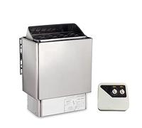 NGBFF Generatore di Vapore, Riscaldatore Sauna a Vapore a Vapore Stufa Generatore di Vapore Sauna con Controller Interno casa USA fornace di Riscaldamento Attrezzatura a Secco con Controller(3kw)