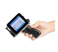 NGBFF Stampante portatile, Mini stampante da 12,7 mm Logo Codice QR Data di scadenza portatile Sacchetti bottiglia cartone Stampante termica a getto d'inchiostro