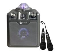NGEAR Altoparlante wireless Disco Star 710 colore grigio, set Karaoke