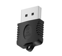 NGFF DP Adattatore display virtuale Displayport Plug Headless Ghost DP Emulatore compatibile con desktop remoto laptop server NAS colore nero (4K a 17hz)