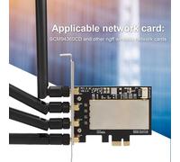 NGFF-zu-PCI-E-Adapter für BCM94360CD-WLAN-Karte mit 4 x 8-dBi-Antennen