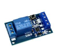NGFPQQDDT Modulo relè bistabile 5V/12V Modulo relè a Pulsante Singolo Interruttore di Modifica Auto con Avvio e Arresto autobloccante(5 PCS,24V)
