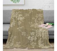 NGGADIWEG stampa 3D FloralWallpaper coperta da camera da letto microfibra biancheria da letto lavabile coperta da letto per regali per la camera da letto nuova VintageFrenchStyle 60x80inch(150x200cm)