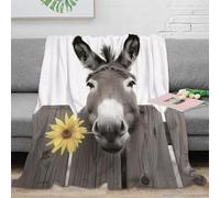 NGGADIWEG stampa 3D over fence coperta in pile microfibra biancheria da letto calda coperta per aria condizionata leggera per uffici giovanili black and 80×90inch(200x230cm)