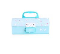 NGHSDO Astuccio Casella di Matita Creativa Multifunzionale con Blocco del codice Casi di Matita Grande capacità per Ragazzi Ragazze Scolastiche cancelleria Portatile Astucci (Color : I)