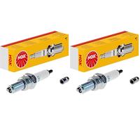 NGK 1275 CR8E Candela (Confezione da 2)