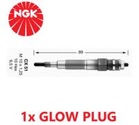 NGK 2896 Ceramica 6.5V 6A 0.7 Ohm Riscaldatore Per Motore Diesel Glow Plug CX51