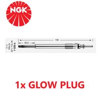 NGK 3703 Metallo 11V 5A 0.9 Ohm Motore Diesel Candeletta Accensione Y-523J