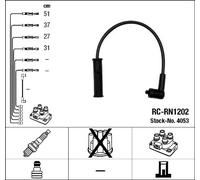 NGK 4053 Kit cavi candele