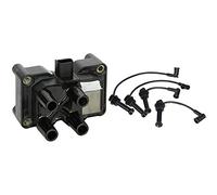 NGK 48027 - Bobina D'Accensione & 8541 Set cavi di accensione