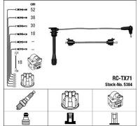 NGK 5384 Kit cavi candele 5 per TOYOTA Previa / Estima (R1, R2)
