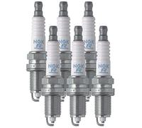 NGK 6953 - Candele di accensione con resistore a V BKR5E-11, 6 pezzi