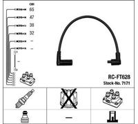 NGK 7171 Kit cavi candele 4 per FIAT PUNTO (176) PUNTO Cabriolet (176C)