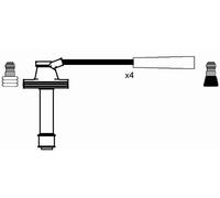 Set di cavi d'accensione NGK 8492