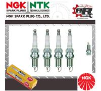 NGK Accensione Spina - BCRE527Y - Per Toyota Corolla Liftback (E9) 1.6L 87-92 x4