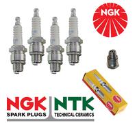 Ngk Accensione Spina - BR7HS-10 - Per Tohatsu Marine Motori M13 - M40D2 1098 x4