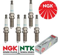NGK Accensione Spina - SILKAR8C6DS - Per Maserati Ghibli,Quattroporte - 96372 x6