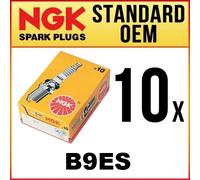 NGK B9ES KIT 10 CANDELE DI ACCENSIONE ORIGINALE NGK B9ES