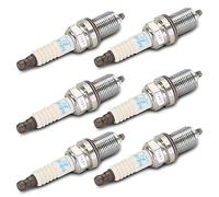 NGK BKR6EK - 6 candele di accensione originali compatibili con 3 E36 2.0L-2.8L 1990-1998, serie 3 Touring E36, 2.0L-2.8L, 1994-1999, serie 5 E39, 2.0L-2.8L, 1995-1999, serie 5 Touring E34 2.2.0 0 l. L