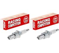 NGK Candela accensione 3530 Raccordo-SAE svitabile Elettrodo centrale-Nichel 1 Elettrodo di massa Non schermato con sede-tenuta piatta Apertura chiave: 20,8 mm Lunghezza filettatura: 19,0mm