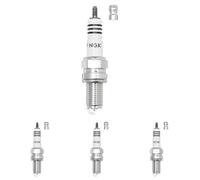 NGK Candela accensione 3606 Raccordo-SAE svitabile Elettrodo centrale - iridio 1 Elettrodo di massa schermato/a 5 kOhm con sede-tenuta piatta Apertura chiave: 16 mm Lunghezza filettatura: 19,0mm