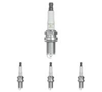 NGK Candela accensione 6097 Elettrodo centrale-Nichel 1 Elettrodo di massa schermato/a 5 kOhm con sede-tenuta piatta Attacco/Raccordo-SAE fisso Apertura chiave: 16 mm Lunghezza filettatura: 19,0mm