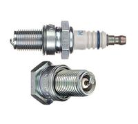 NGK Candela d'accensione gruppo B larghezza chiave 20,8 BR8ECM argento/bianco per moto