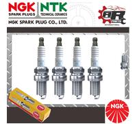 NGK Candela di Accensione - BP7ES - Per Ford Escort 1.8L Mk2 75-80 x4