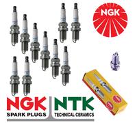 Ngk Candela Di Accensione Gialla - Stk No: 1283 - Part No: BKR7E-11 - X10